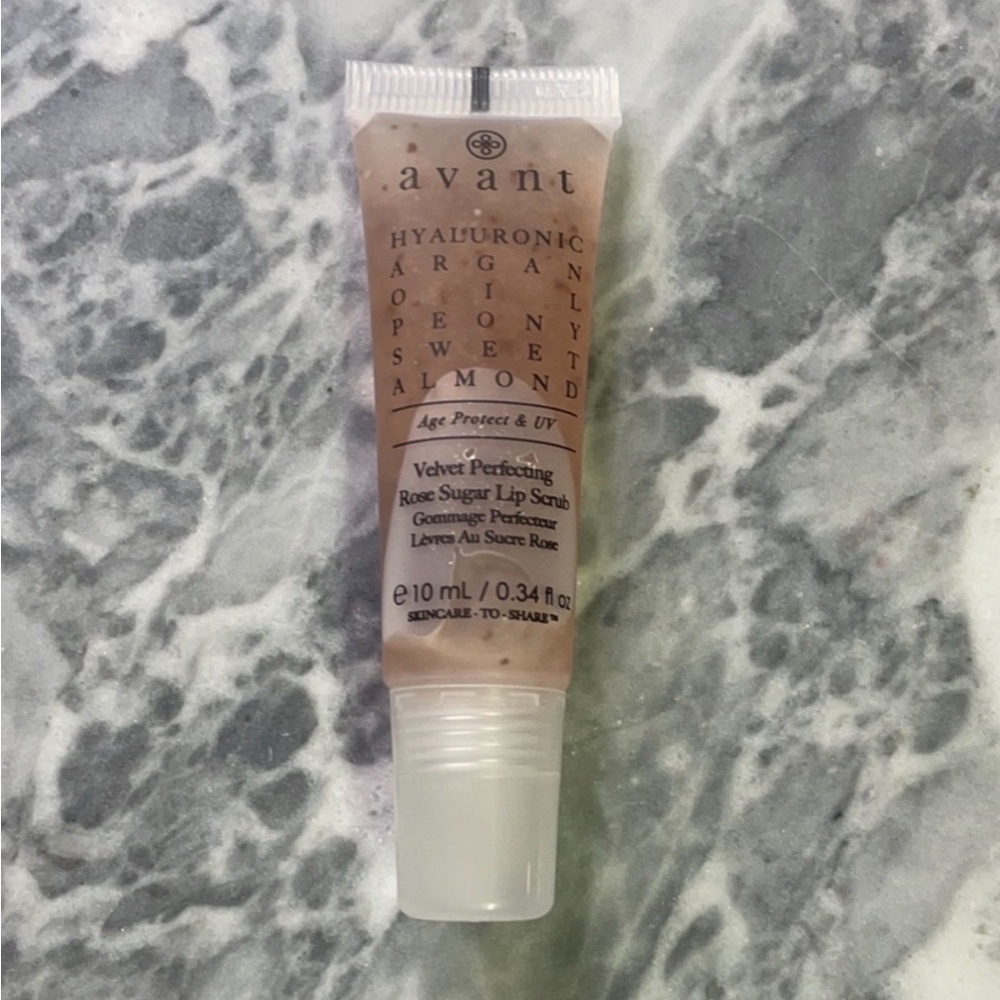 New Avant Velvet Perfecting Rose Sugar‎ Lip Scrub